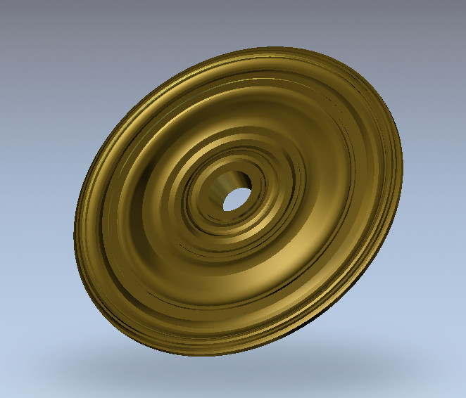 CNC    Artcam R108  STL  3D  ÷Ʈ   /3D Round plate ring Relief Model in STL format for CNC Router Carving Engraving Artcam aspi